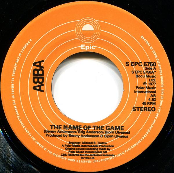 ABBA - The Name Of The Game