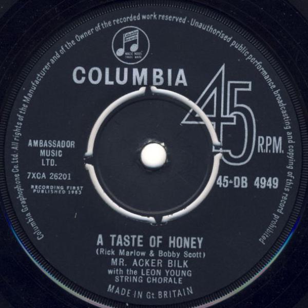 Acker Bilk, The Leon Young String Chorale - A Taste Of Honey