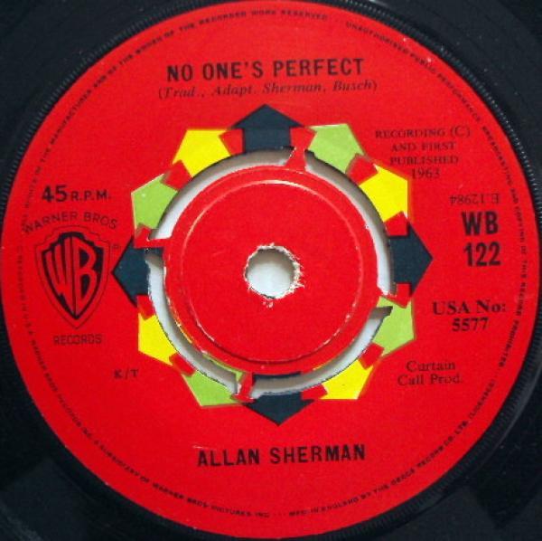 Allan Sherman - No One's Perfect / Come Back To Sorrento (Me)