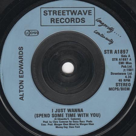 Alton Edwards - I Just Wanna (Spend Some Time With You)