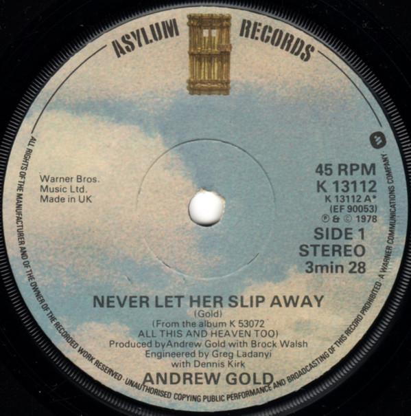 Andrew Gold - Never Let Her Slip Away