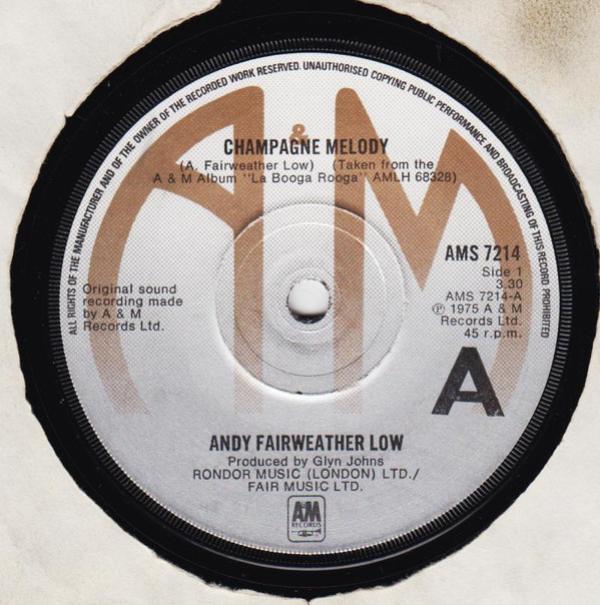 Andy Fairweather-Low - Champagne Melody