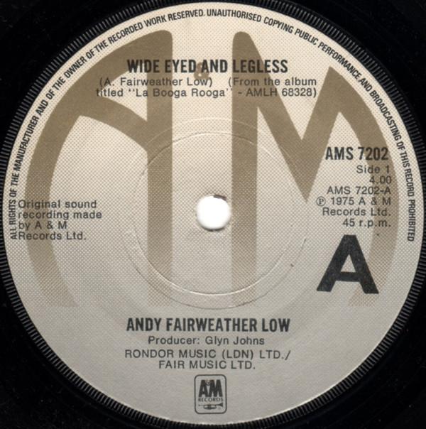 Andy Fairweather-Low - Wide Eyed And Legless