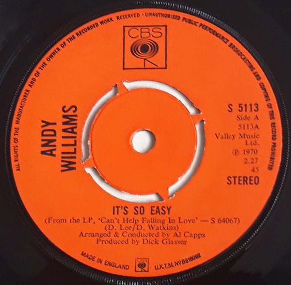 Andy Williams - It's So Easy