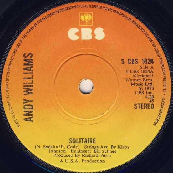 Andy Williams - Solitaire