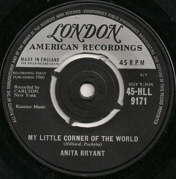 Anita Bryant - My Little Corner Of The World