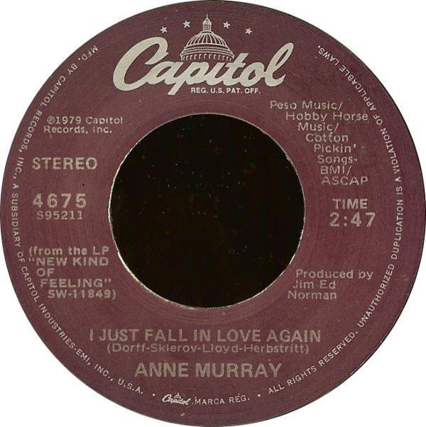 Anne Murray - I Just Fall In Love Again