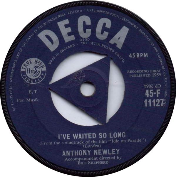 Anthony Newley - I've Waited So Long