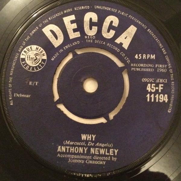 Anthony Newley - Why