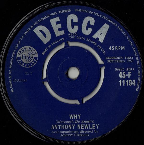 Anthony Newley - Why