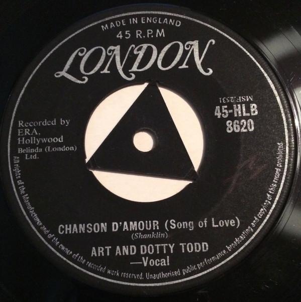 Art And Dotty Todd - Chanson D'Amour (Song Of Love)