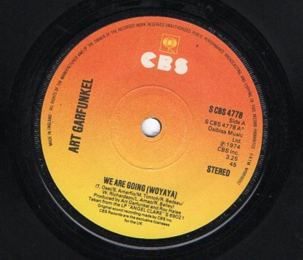 Art Garfunkel - We Are Going (Woyaya)