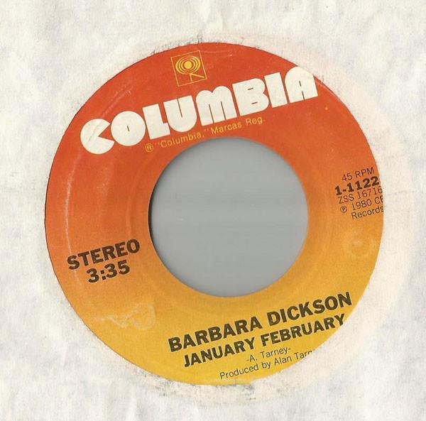 Barbara Dickson - January - February