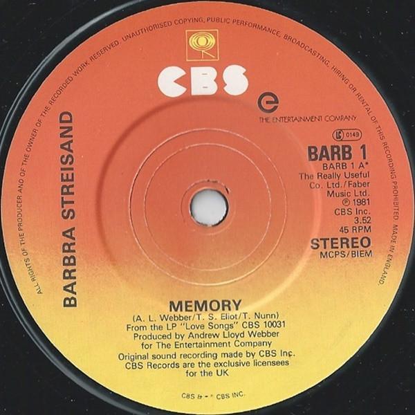 Barbra Streisand - Memory