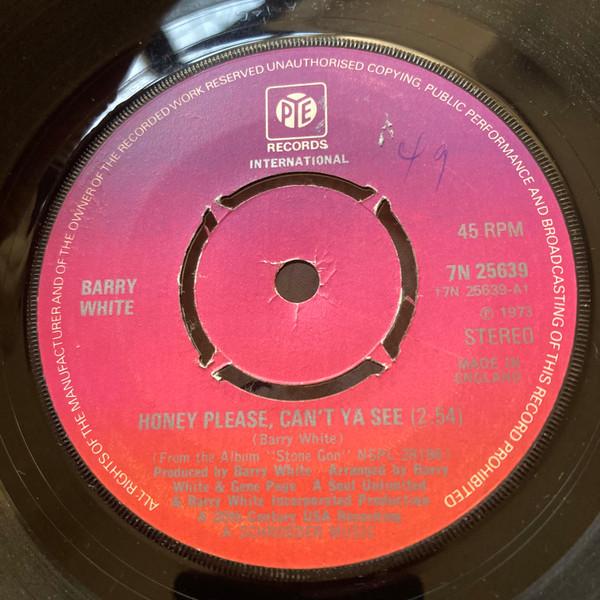 Barry White - Honey Please, Can't Ya See