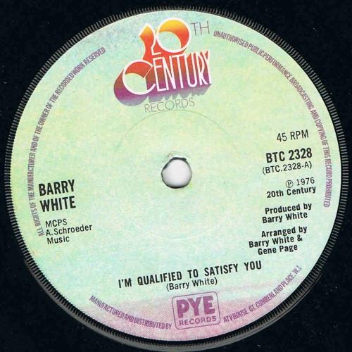 Barry White - I'm Qualified To Satisfy You