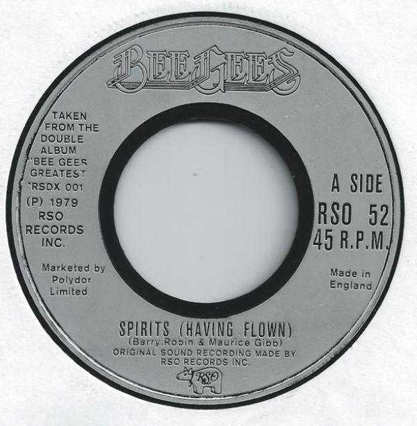 Bee Gees - Spirits (Having Flown)
