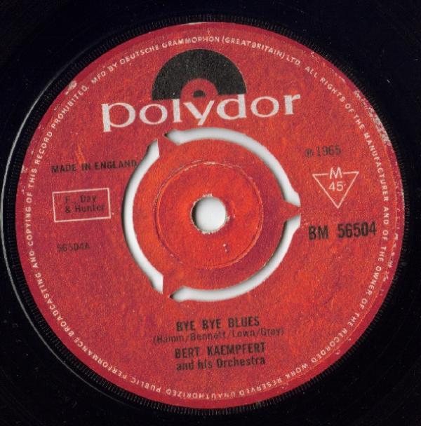 Bert Kaempfert & His Orchestra - Bye Bye Blues