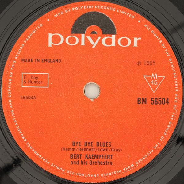 Bert Kaempfert & His Orchestra - Bye Bye Blues