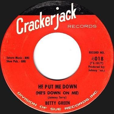 Betty Green  - He Put Me Down / Lonely Girl