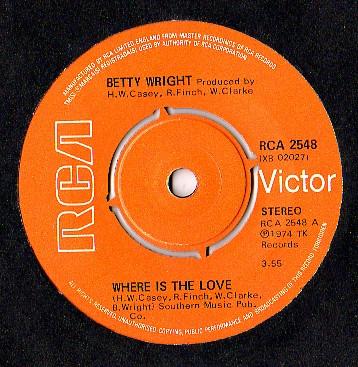 Betty Wright - Where Is The Love