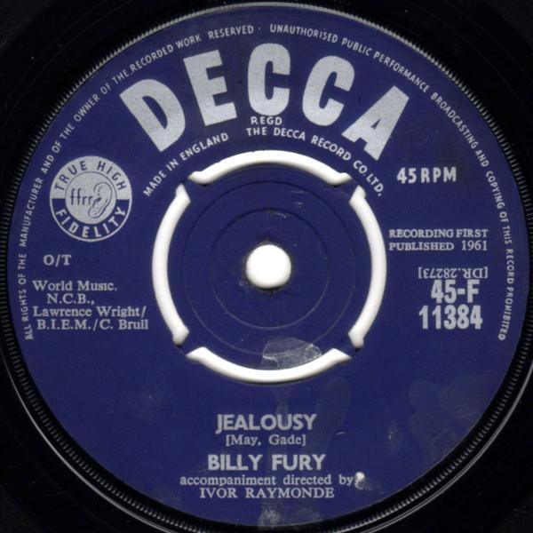 Billy Fury - Jealousy