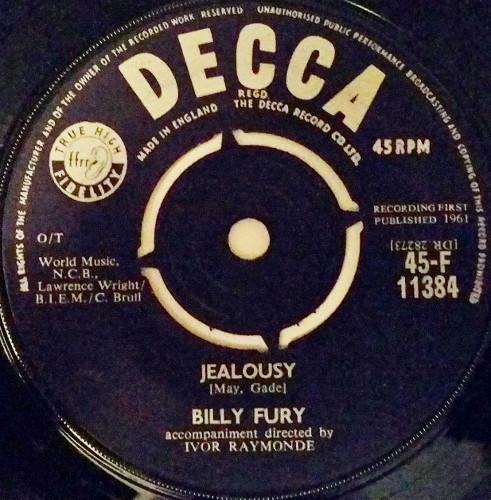 Billy Fury - Jealousy
