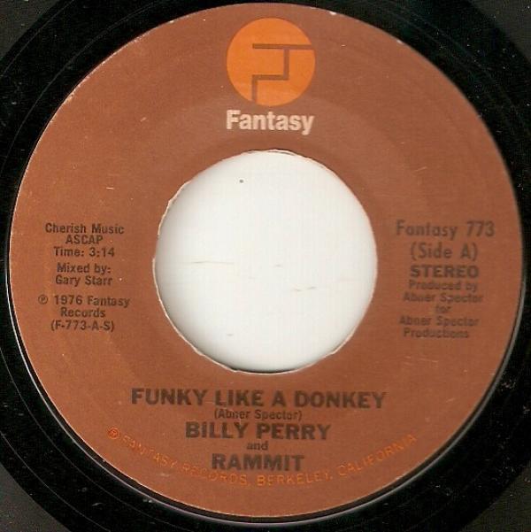 Billy Perry And Rammit - Funky Like A Donkey / The Funky Donkey