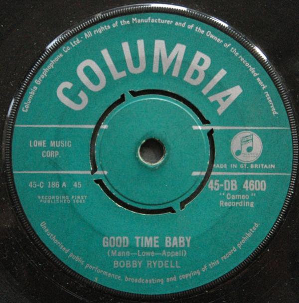 Bobby Rydell - Good Time Baby