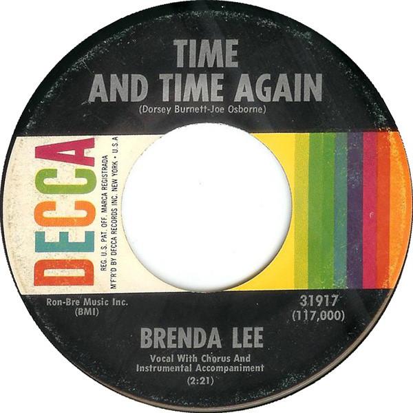 Brenda Lee - Too Little Time / Time And Time Again