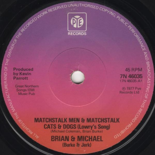 Brian & Michael - Matchstalk Men & Matchstalk Cats & Dogs (Lowry's Song)