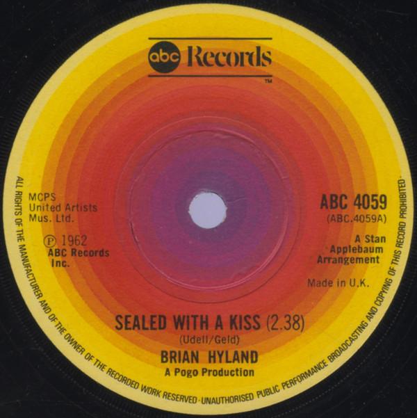 Brian Hyland - Sealed With A Kiss