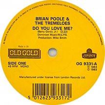 Brian Poole & The Tremeloes - Do You Love Me? / Someone, Someone