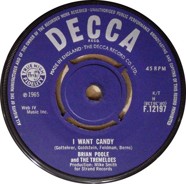 Brian Poole & The Tremeloes - I Want Candy