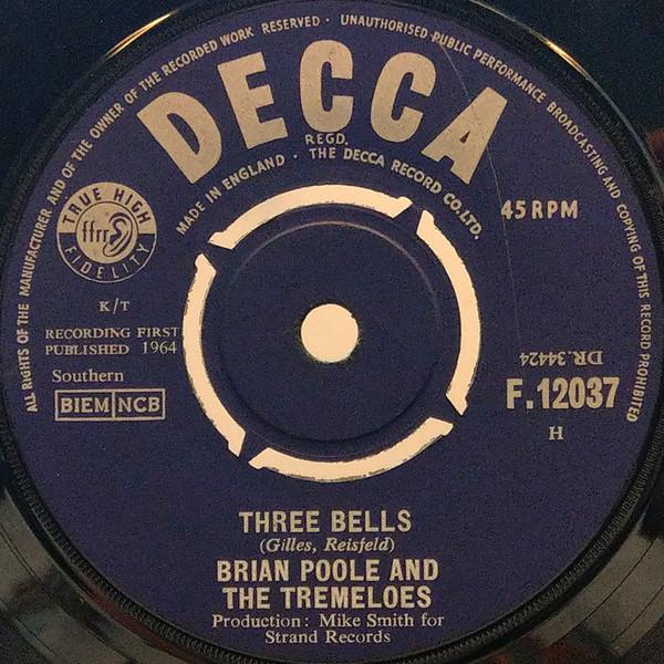 Brian Poole & The Tremeloes - Three Bells