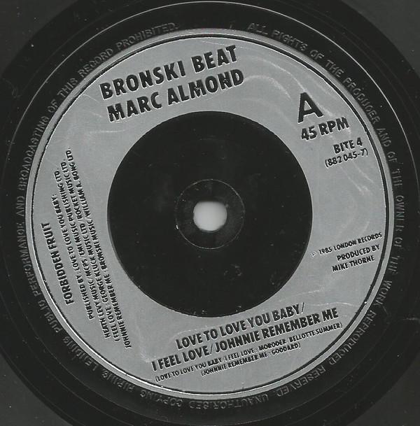 Bronski Beat, Marc Almond - I Feel Love