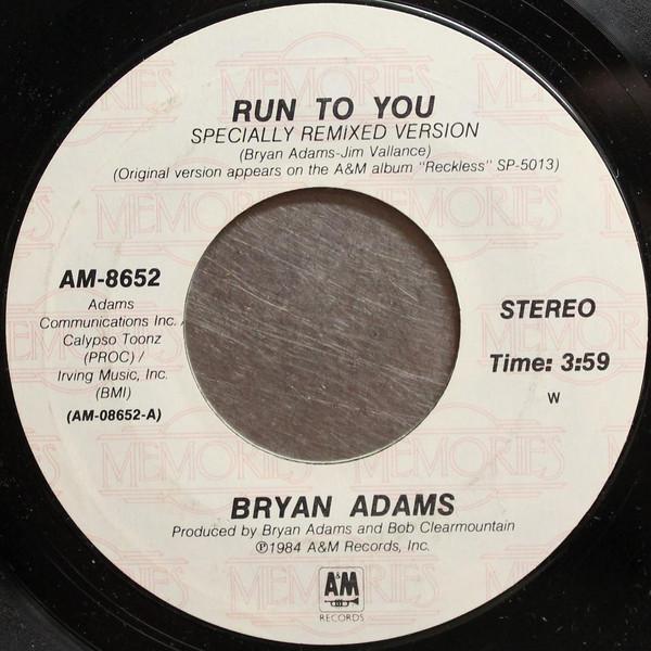 Bryan Adams - Run To You