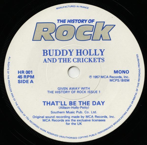 Buddy Holly, The Crickets  - That'll Be The Day