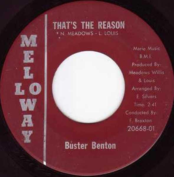 Buster Benton - That's The Reason