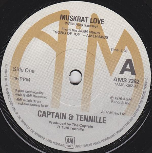 Captain And Tennille - Muskrat Love