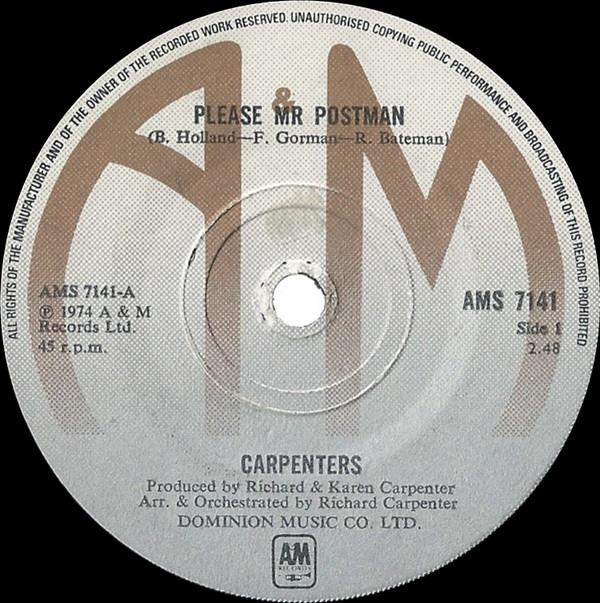 Carpenters - Please Mr Postman