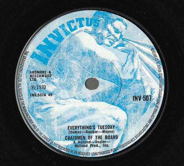 Chairmen Of The Board - Everything's Tuesday