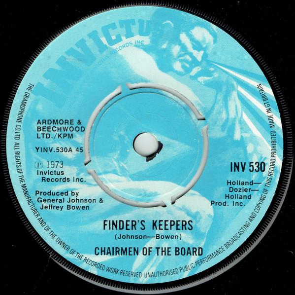 Chairmen Of The Board - Finder's Keepers