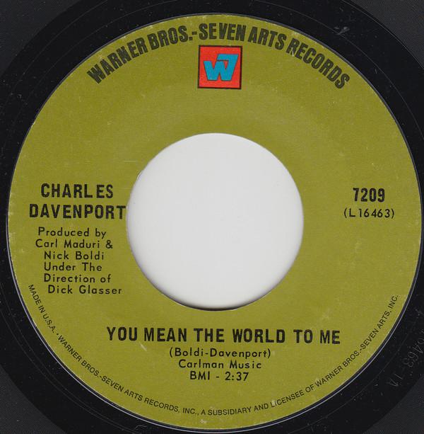 Charles Davenport - You Mean The World To Me