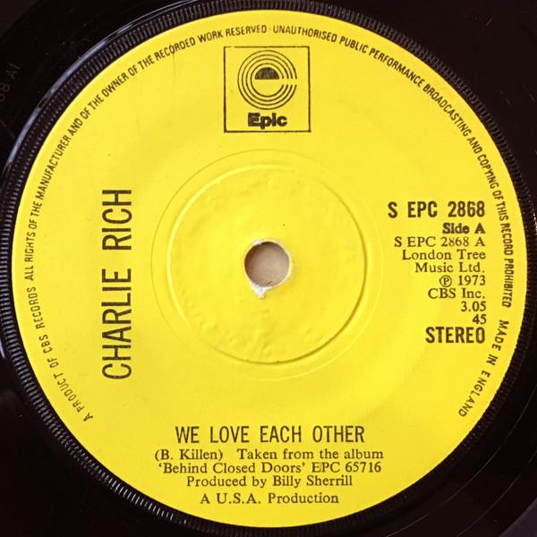 Charlie Rich - We Love Each Other