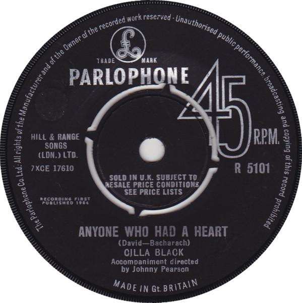 Cilla Black - Anyone Who Had A Heart