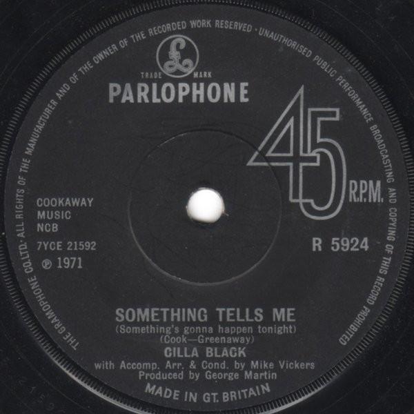 Cilla Black - Something Tells Me (Something's Gonna Happen Tonight)