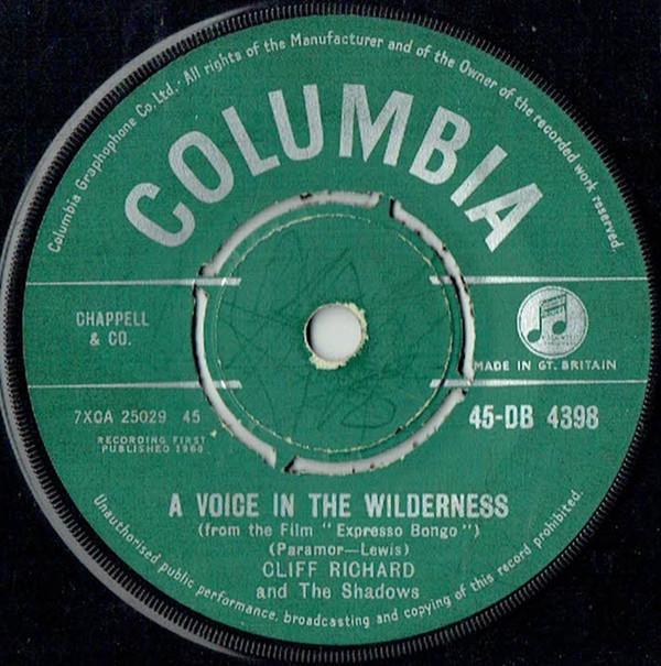 Cliff Richard & The Shadows - A Voice In The Wilderness