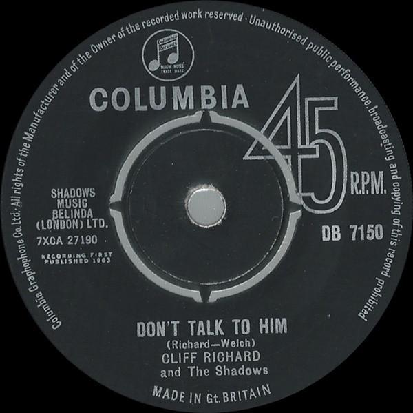 Cliff Richard & The Shadows - Don't Talk To Him