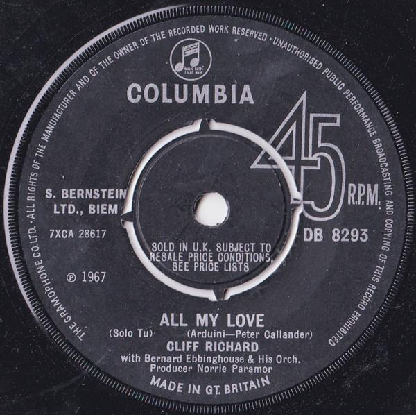 Cliff Richard - All My Love